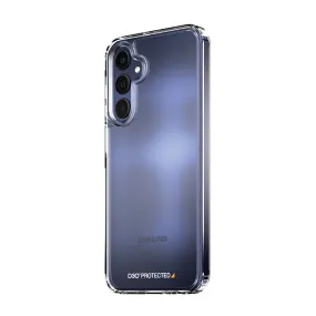 PanzerGlass? HardCase Transparent w. D3O? Samsung Galaxy A25 5G Modern Grip Texture Minimalist Aesthetic