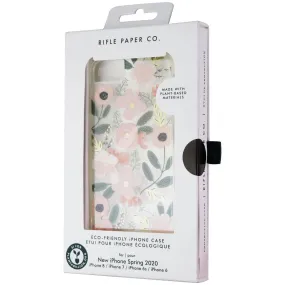 Rifle Paper Co. Case for iPhone SE (2nd Gen) & iPhone 8/7 - Clear/Wildflowers Outdoor Use Slim Fit Design