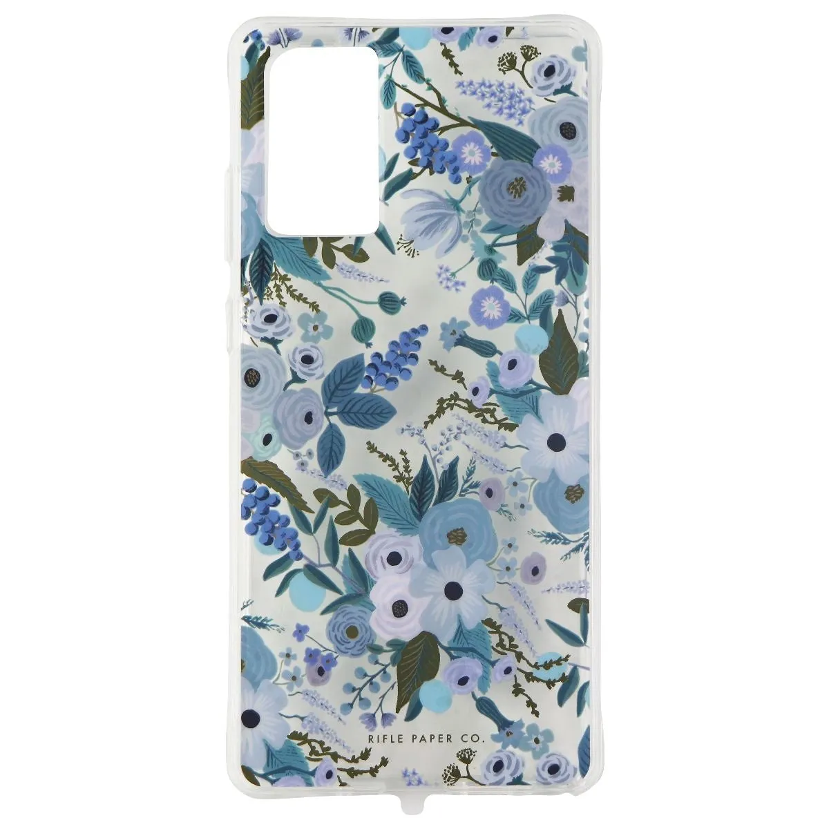 Rifle Paper Co. Hard Case for Samsung Galaxy Note20 5G - Garden Party Blue Soft Layered Design