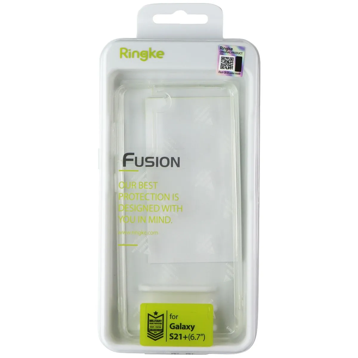 Ringke Fusion Series Case for Samsung Galaxy (S21 ) - Clear Outdoor Adventure Soft Cushion