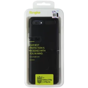 Dual Layer Durable Quality Ringke Slim Series Case for Samsung Galaxy Z Flip / Z Flip 5G - Black