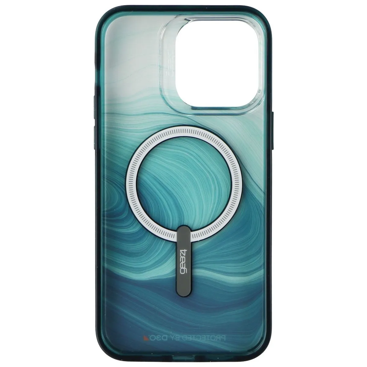 ZAGG Gear4 Milan Snap Case for MagSafe for Apple iPhone 14 Pro Max - Green Swirl Scratch Proof