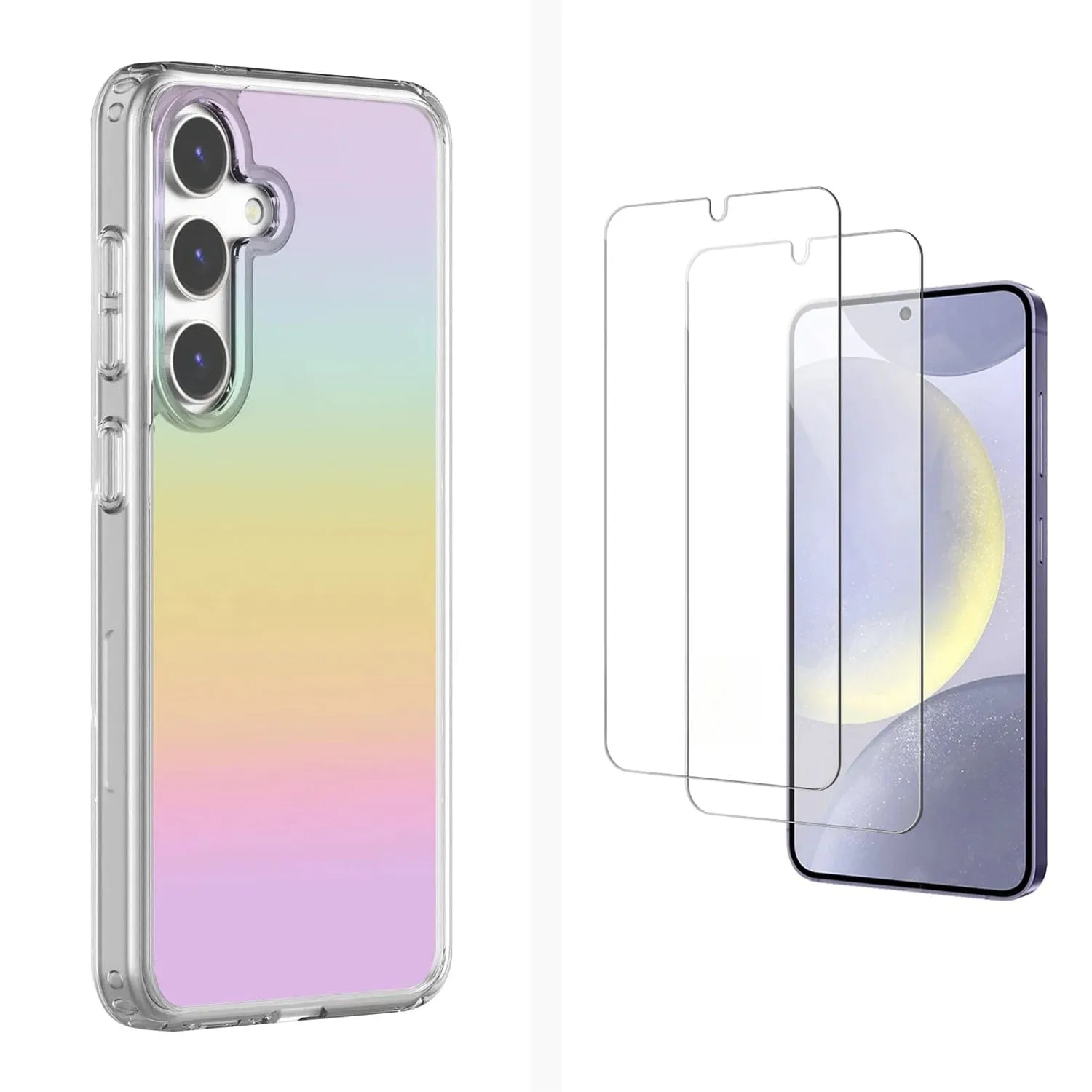 Venture Series Clear Case with Screen Protector - Samsung Galaxy S24  Durable Design