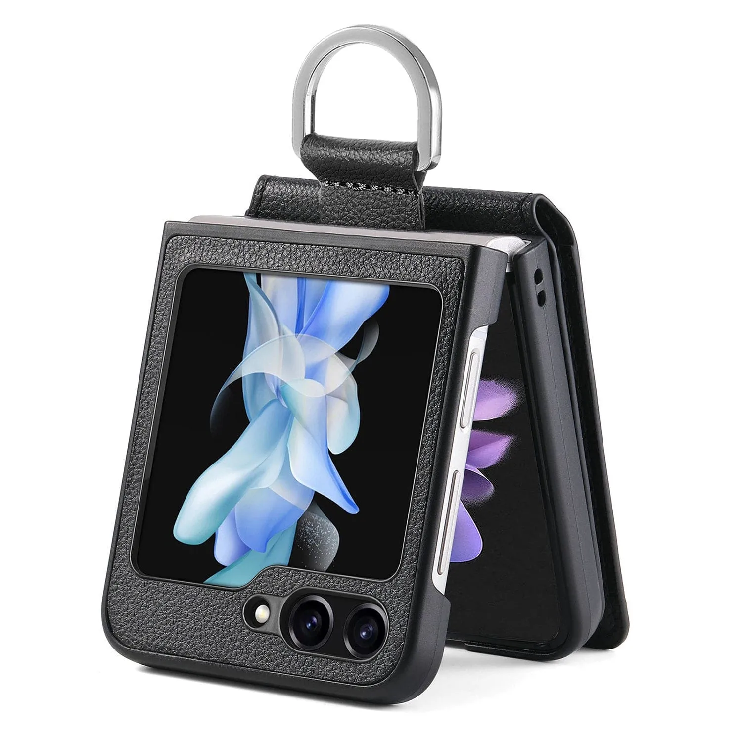 Indy Series Leather Wallet Case - Samsung Galaxy Z Flip6 Grip Enhanced