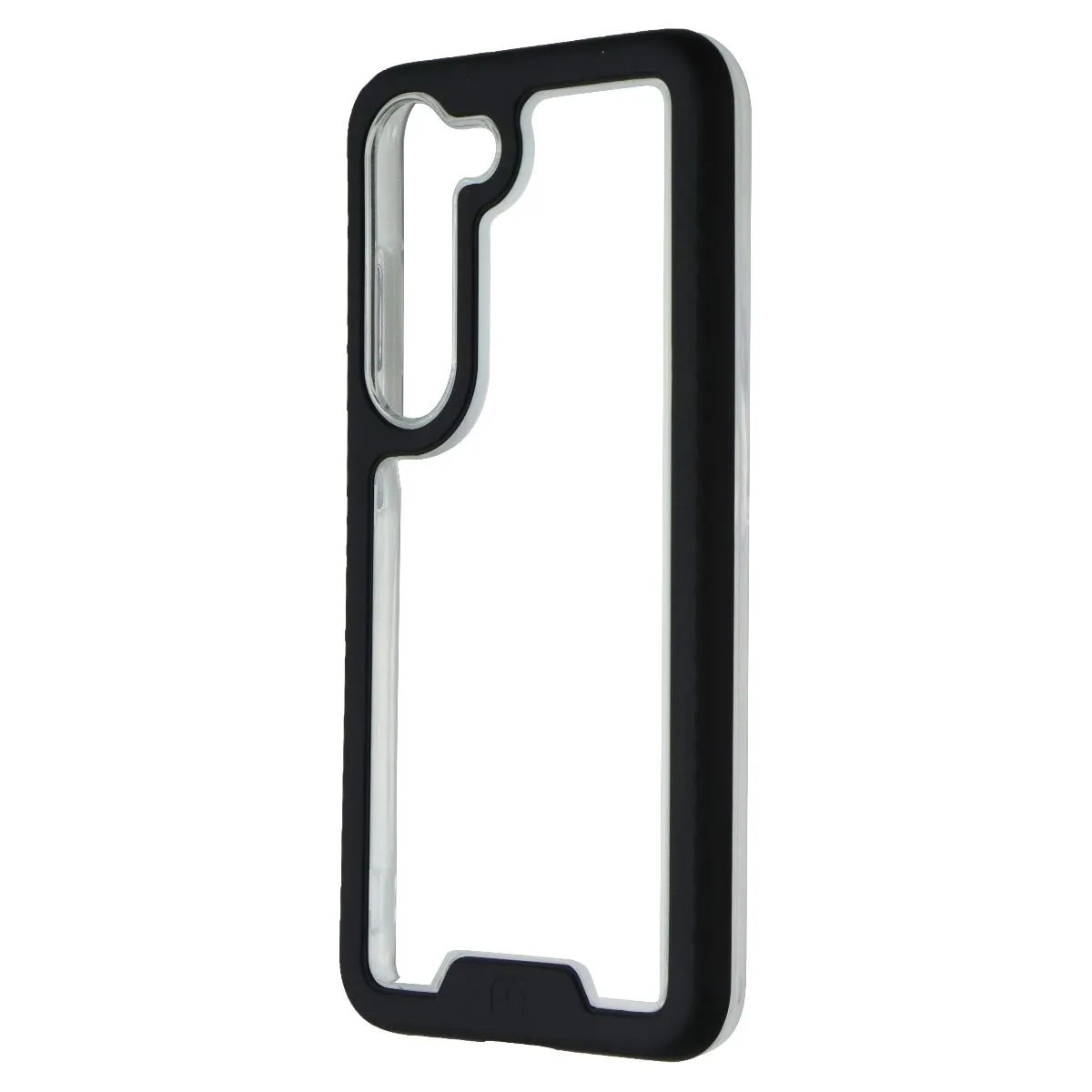 Hybrid Finish MyBat Pro Lux Series Case for Samsung Galaxy S23 - Black / Clear