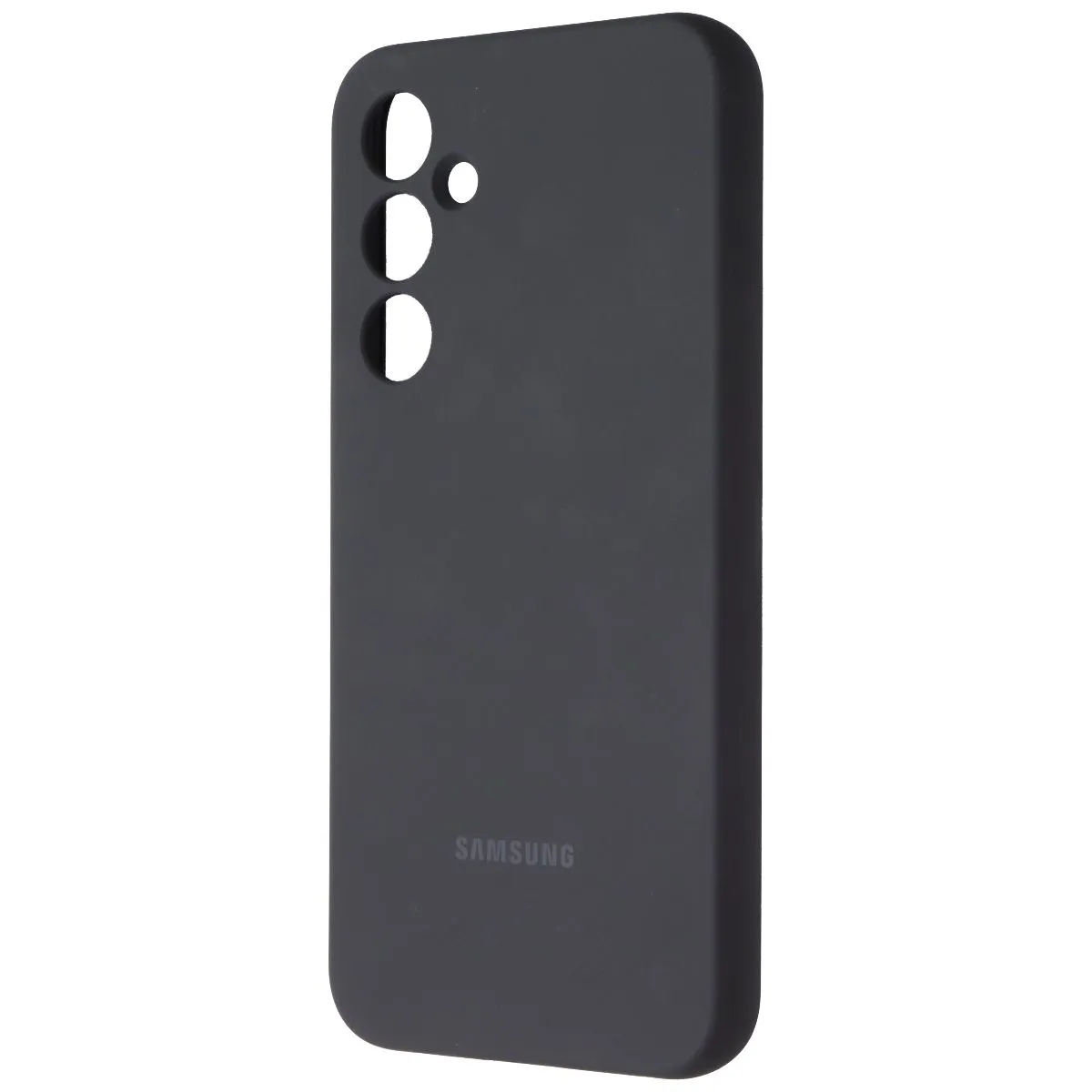 Minimal Aesthetic Touch Durable Edge Samsung Official Silicone Case for Galaxy S23 FE - Graphite Gray