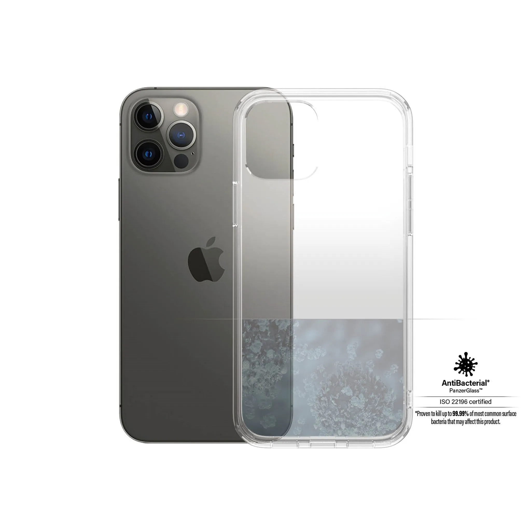 PanzerGlass? HardCase iPhone 12 | 12 Pro Light Shield Polished Finish