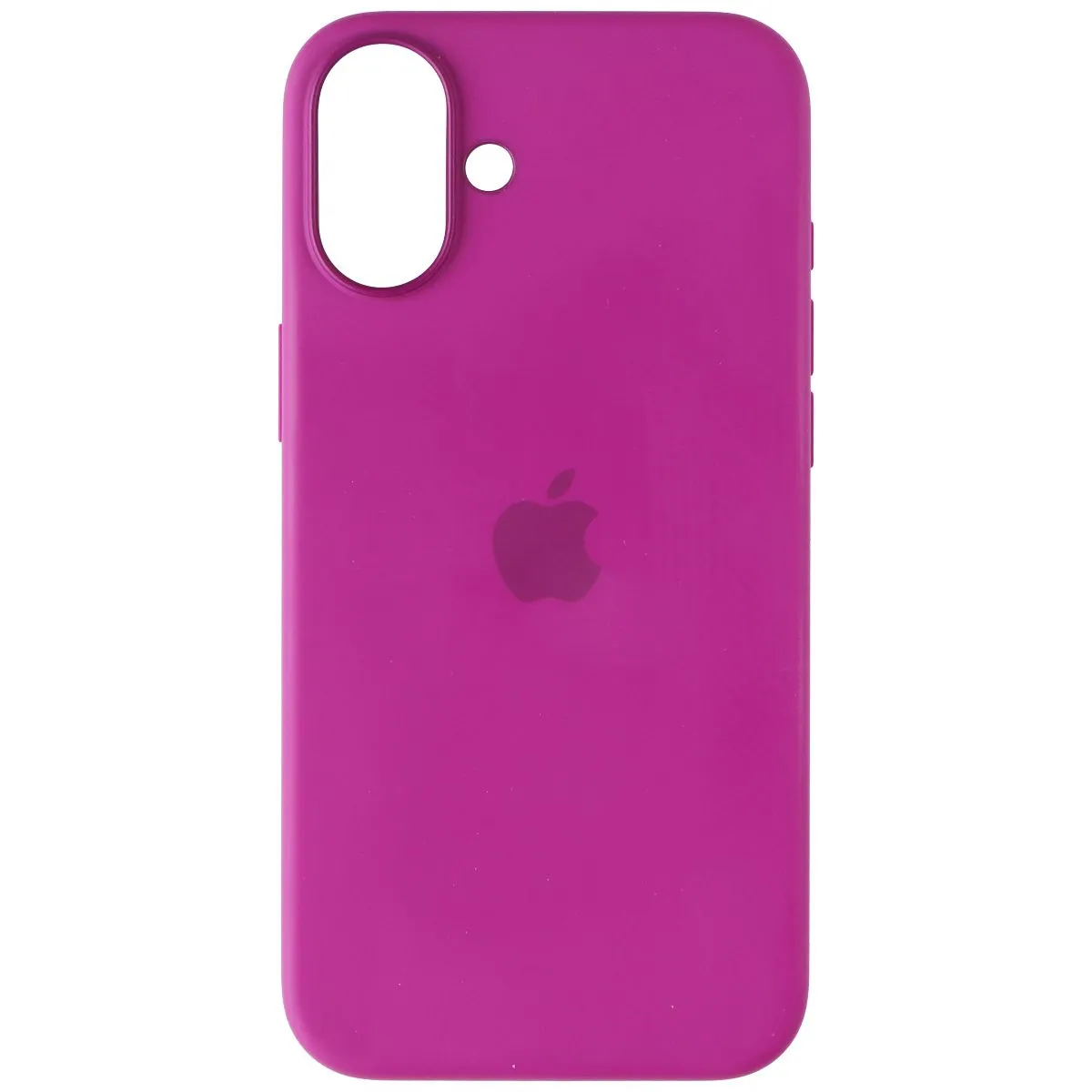 Apple Official Silicone Case for MagSafe for Apple iPhone 16 Plus - Fuchsia Hybrid Material Smooth Form