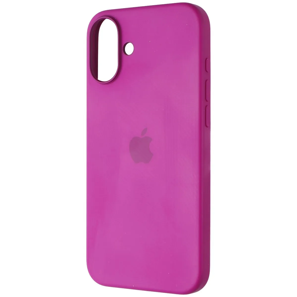 Matte Feel Texture Apple Official Silicone Case for MagSafe for Apple iPhone 16 Plus - Fuchsia
