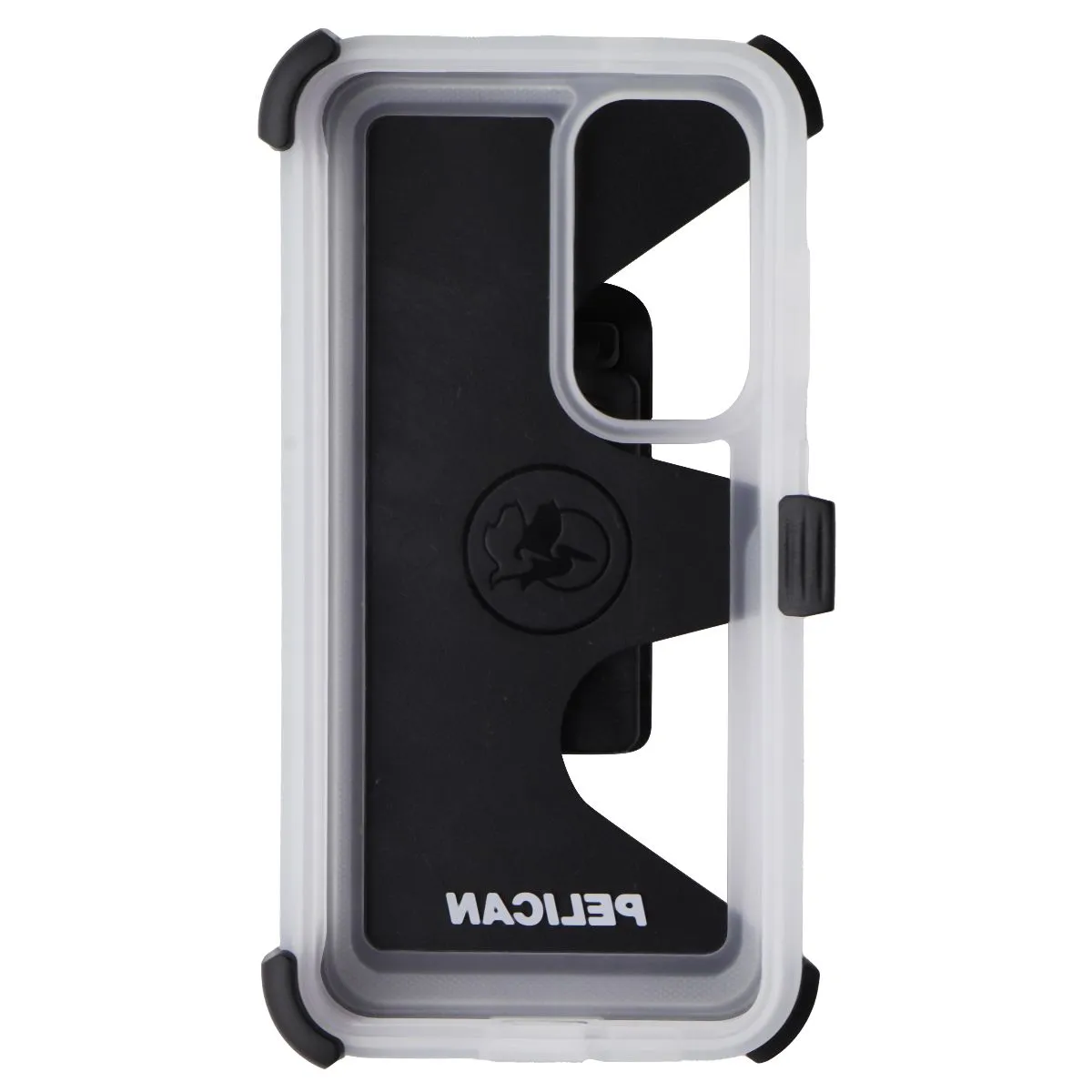 Pelican Voyager Case and Belt Clip Holster for Samsung Galaxy S24 - Clear Versatile Accessory
