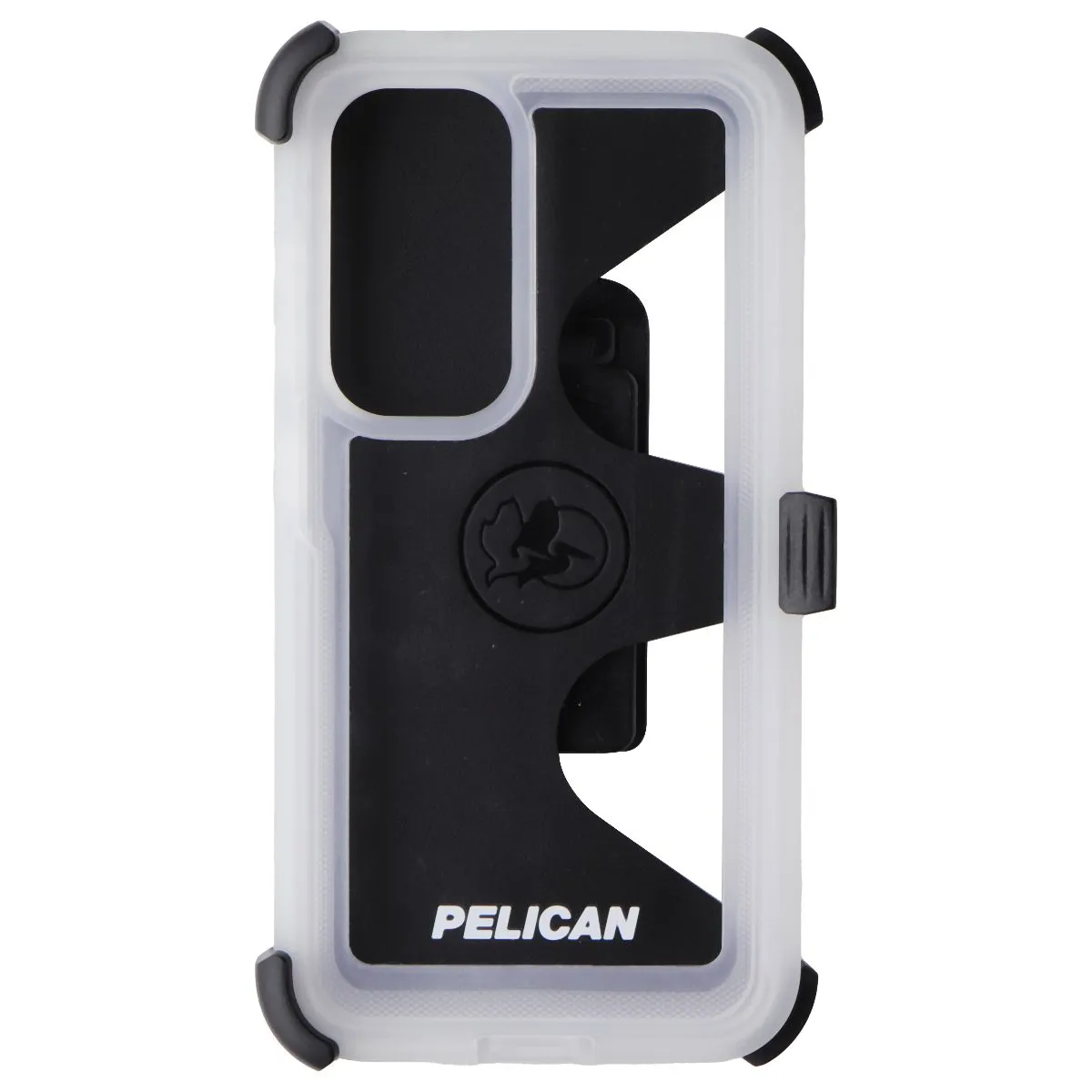 Pelican Voyager Case and Belt Clip Holster for Samsung Galaxy S24 - Clear Slim Fitment