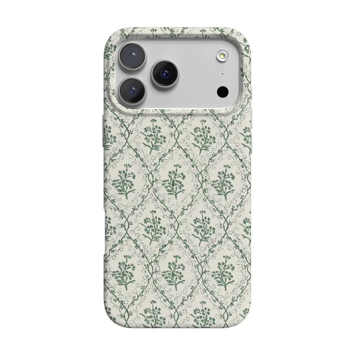 Protective Texture Layer Sage Tapestry | Floral Vines Case