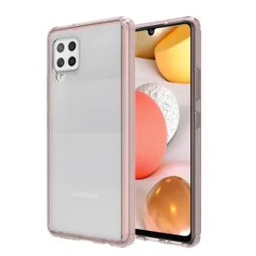 SaharaCase - Hard Shell Case - for Samsung Galaxy A42 5G (2021) - Clear Rose Gold Comfort grip design Anti glare