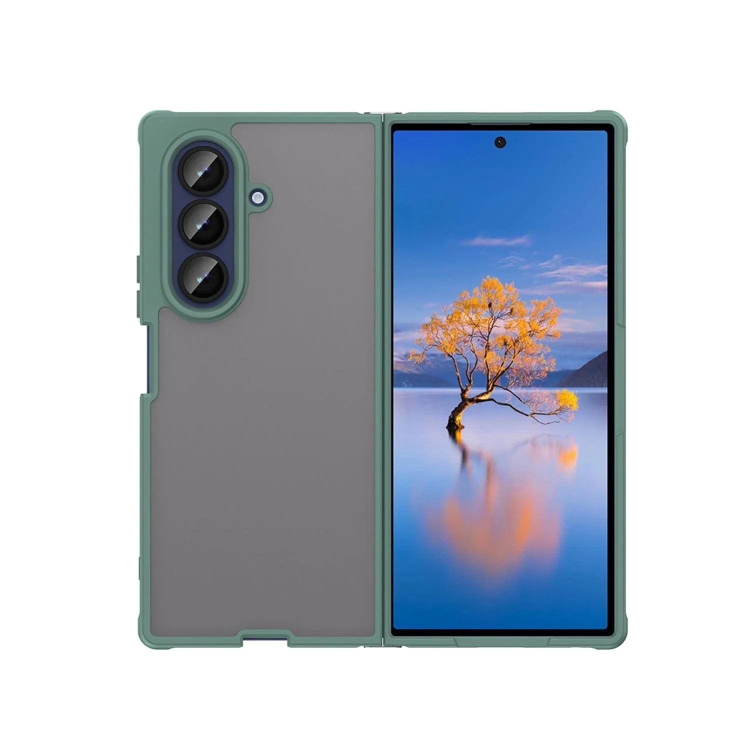 Samsung Galaxy Z Fold7 Case - Anti-Slip Grip, Slim Matte Finish Design | Venture Series Futuristic style Soft Edge