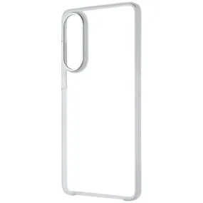 Practical Design Minimal Pattern Samsung Official Clear Case for Galaxy S25 Edge - Transparent