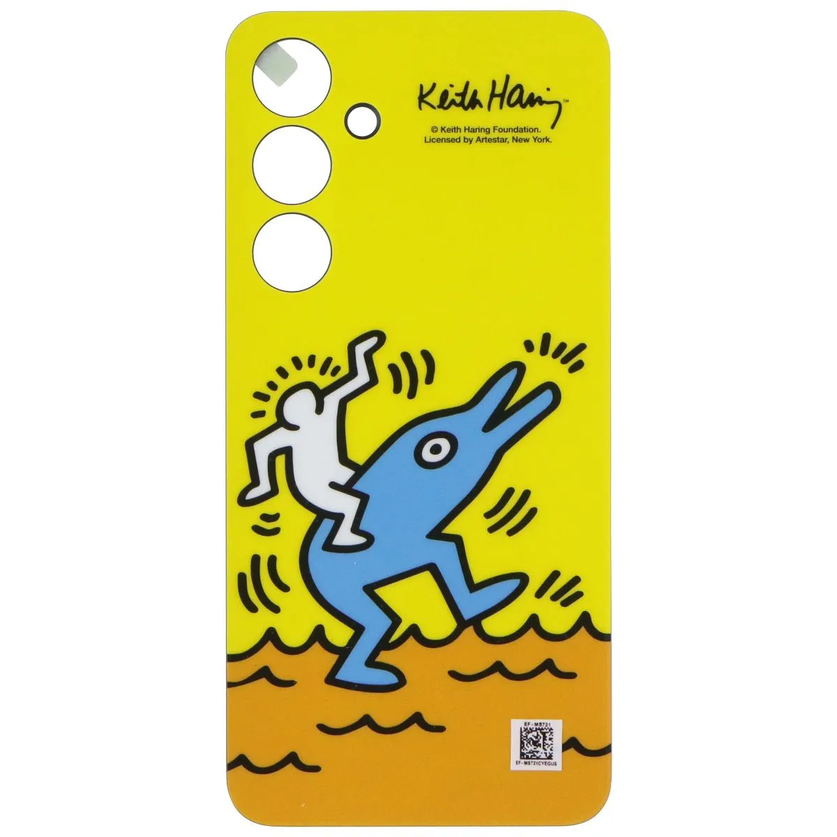 Durable Layer Samsung Official Flipsuit Case for Galaxy S24 FE - Yellow