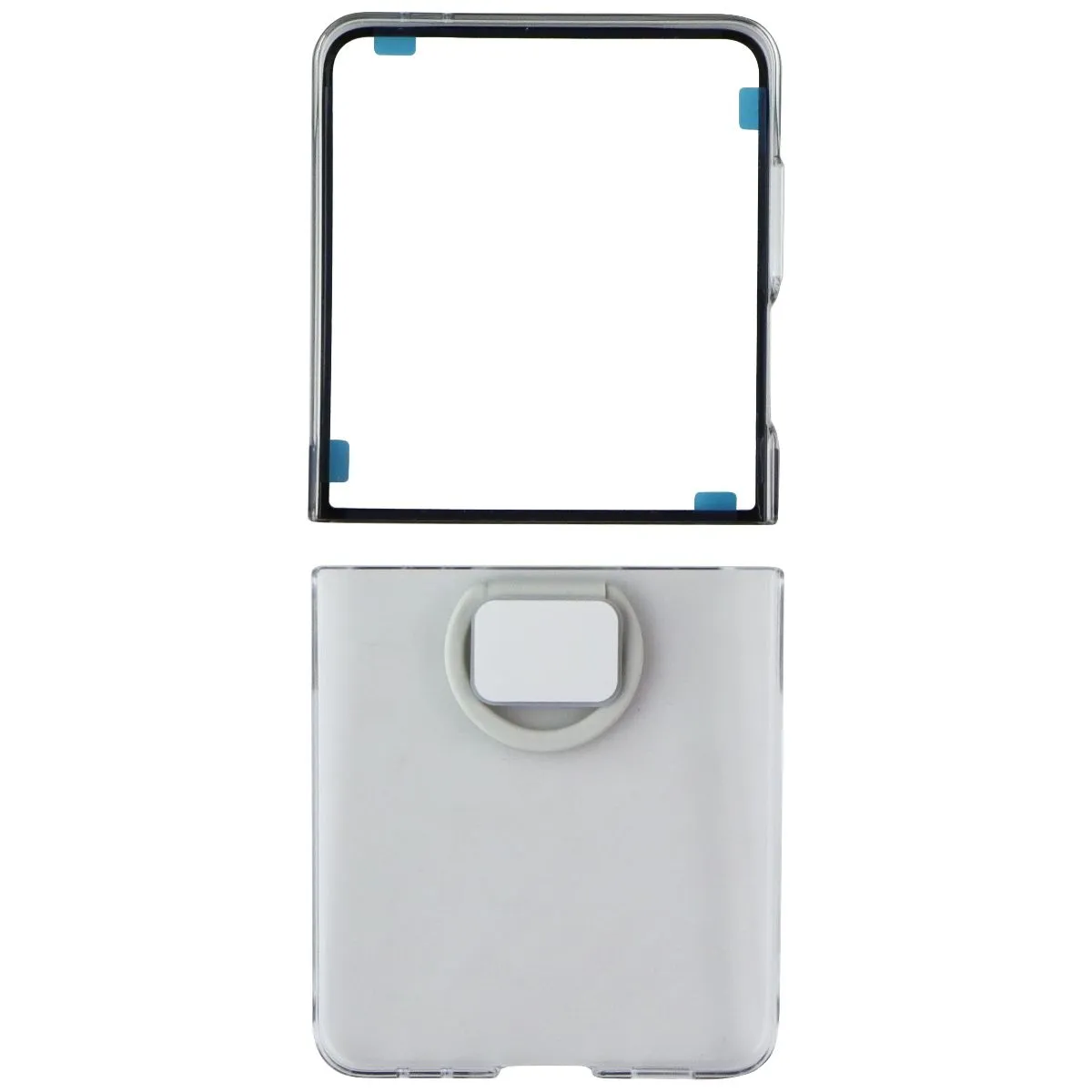 Everyday Fit Protective Shell Samsung Official Ring Case (Clear) for Galaxy Z Flip7 - Transparent