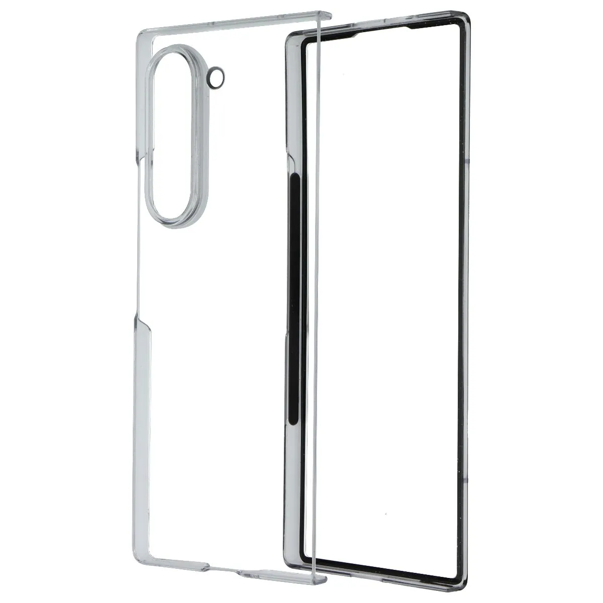 Samsung Official Slim Clear Case for Samsung Galaxy Z Fold6 - Clear Soft Surface Layer