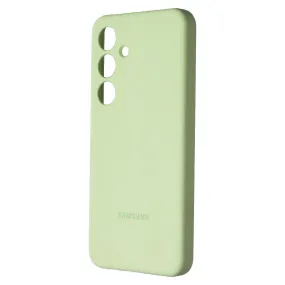 Samsung Silicone Case for Samsung Galaxy S24 - Light Green Lime (EF-PS921TGEGCA) Stylish Finish Texture High-End Detail