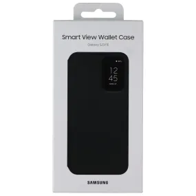 Outdoor Protection Durable Protection Layer Samsung Smart View Wallet Case for Galaxy S23 FE - Black
