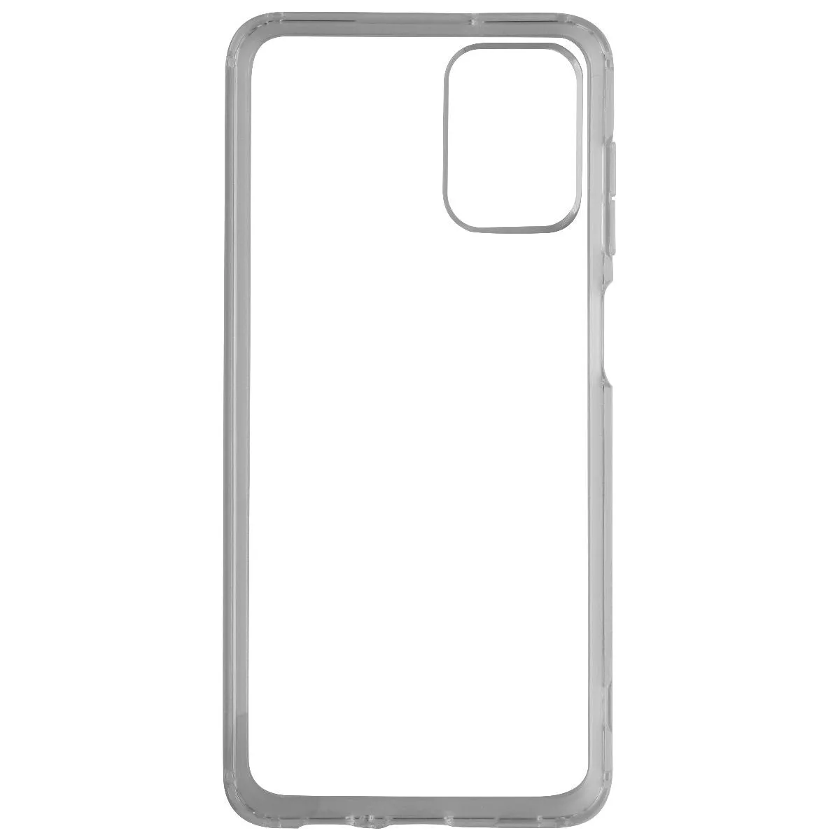 Tactile Buttons Samsung Soft Clear Cover for Galaxy A12 Smartphones - Clear (EF-QA125TTEVZW)