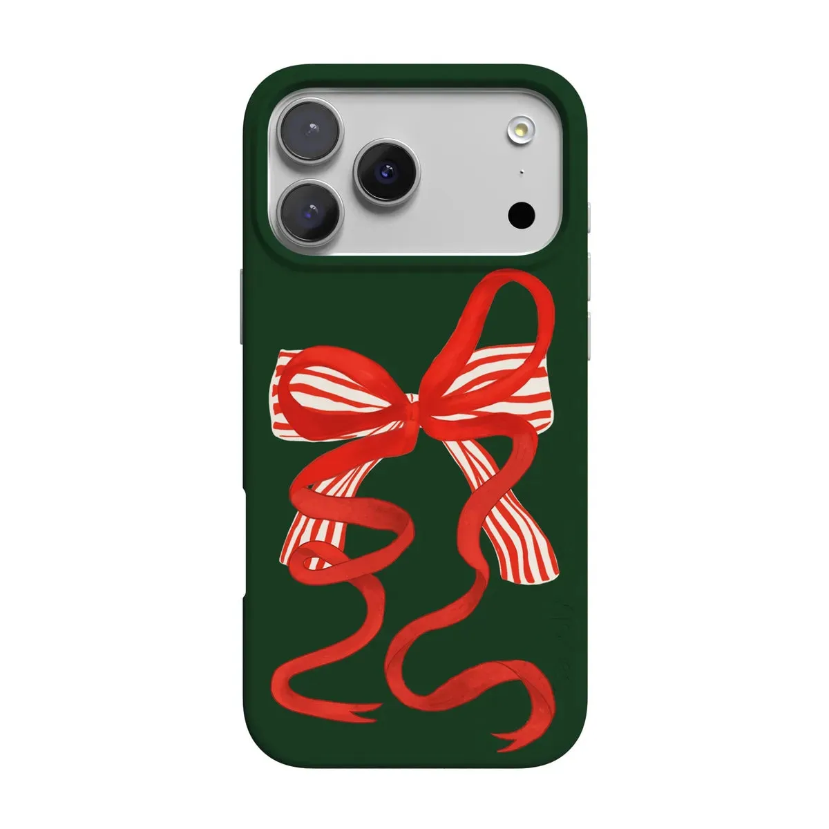 Santa's Favorite | Holiday Bow Case Gloss Surface