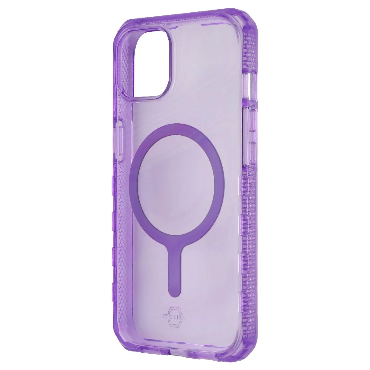 Smooth Texture Gloss Finish ITSKINS Supreme // Clear Case for MagSafe for iPhone 13 Pro - Purple
