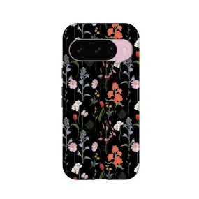 Secret Garden | Mixed Floral Google Pixel Case Colorful Accent