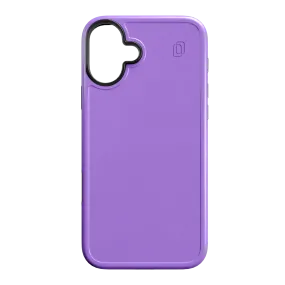 Shock-Absorbent MagSafe? Case for Apple iPhone 16 Plus | Lilac Purple | Fortitude Series Modern Design Texture Custom Fit