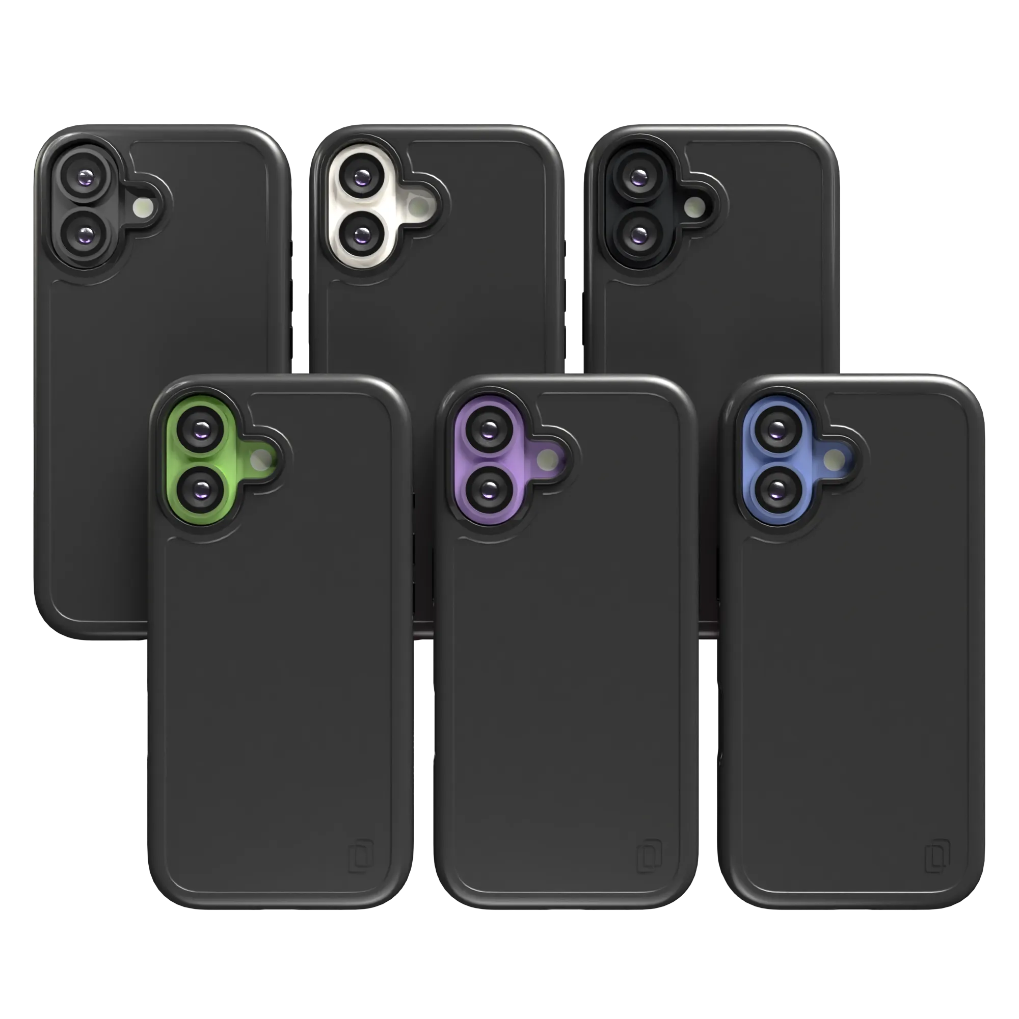 Shock-Absorbent MagSafe? Case for Apple iPhone 17 in Black | Fortitude Series Flexible Detail