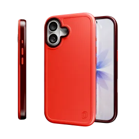 Shock-Absorbent MagSafe? Case for Apple iPhone 17 in Chili Pepper | Fortitude Series Matte Texture Layer Trendy Aesthetic