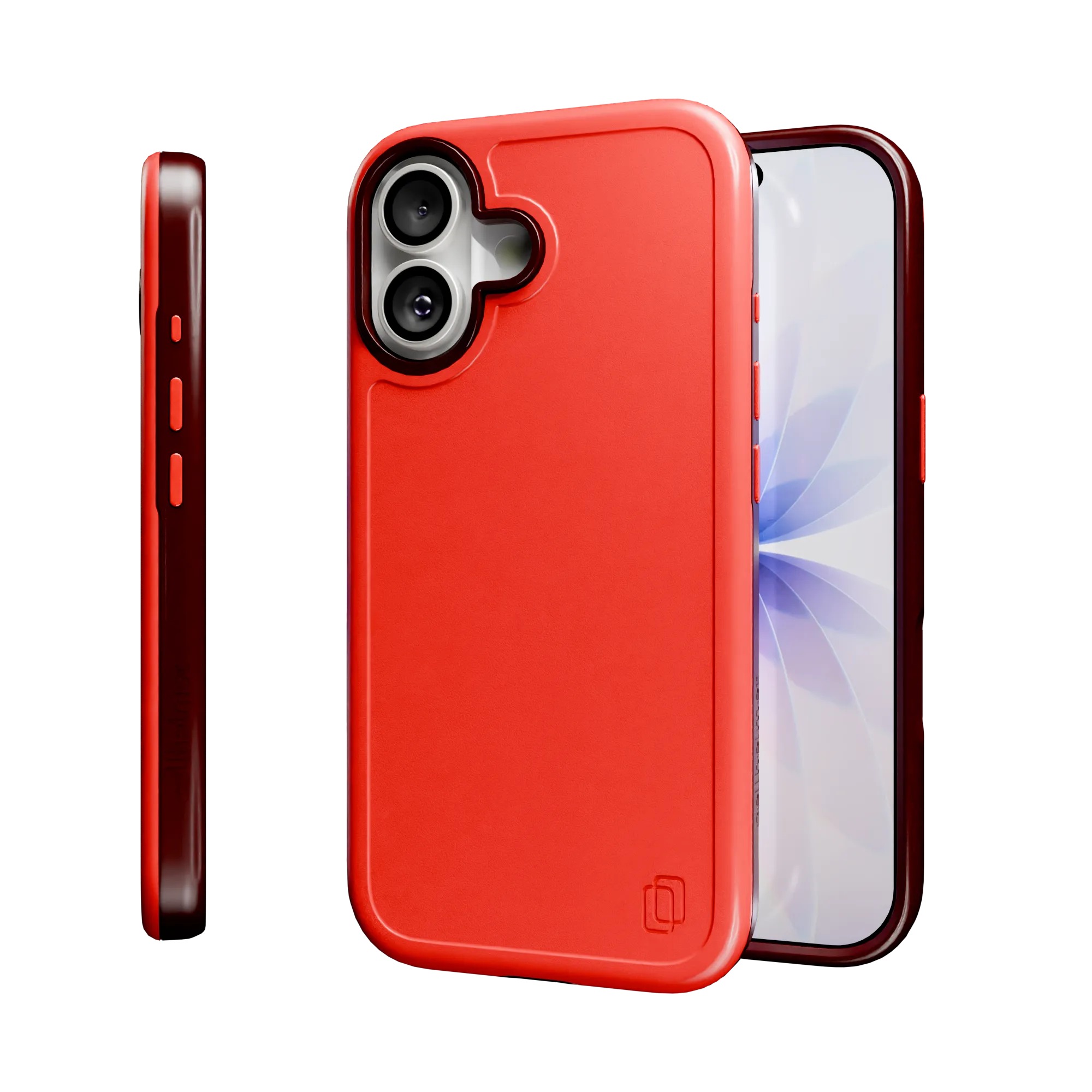 Shock-Absorbent MagSafe? Case for Apple iPhone 17 in Chili Pepper | Fortitude Series Matte Texture Layer Trendy Aesthetic