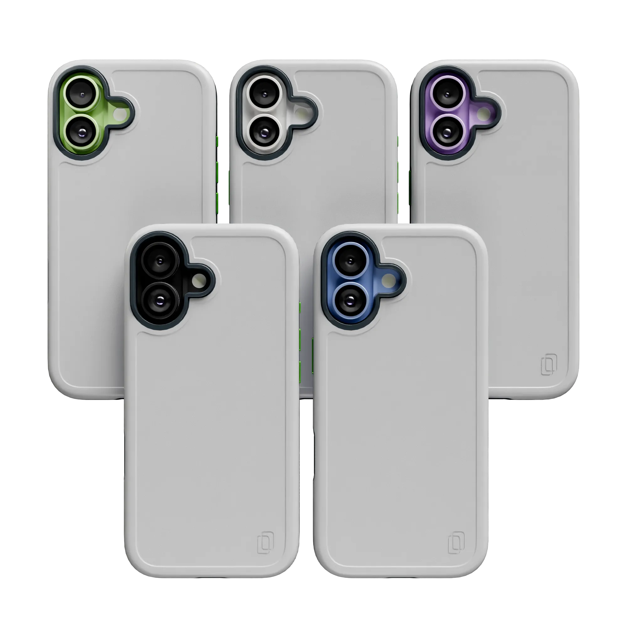 Smooth Lining Edge Reinforced Shock-Absorbent MagSafe? Case for Apple iPhone 17 in Hyper Slate | Fortitude Series