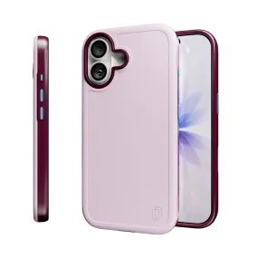 Non slip grip Color Pattern Shock-Absorbent MagSafe? Case for Apple iPhone 17 in Rose Quartz | Fortitude Series