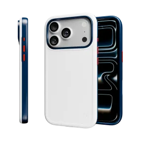 Shock-Absorbent MagSafe? Case for Apple iPhone 17 Pro in Red, White & Blue | Fortitude Series Portable Case