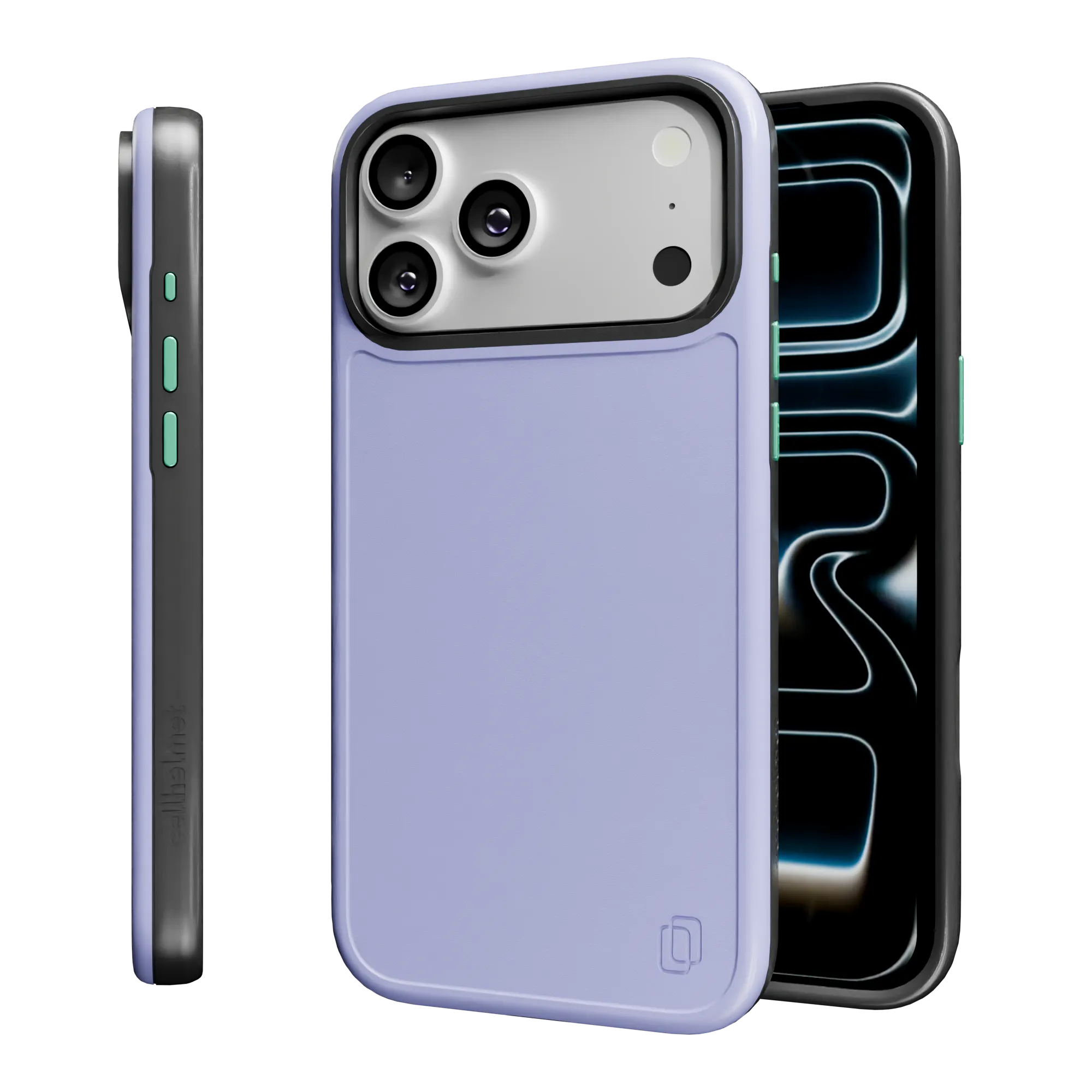 Shock-Absorbent MagSafe? Case for Apple iPhone 17 Pro Max in Coastal Lilac | Fortitude Series Protective Design Texture Gloss Surface