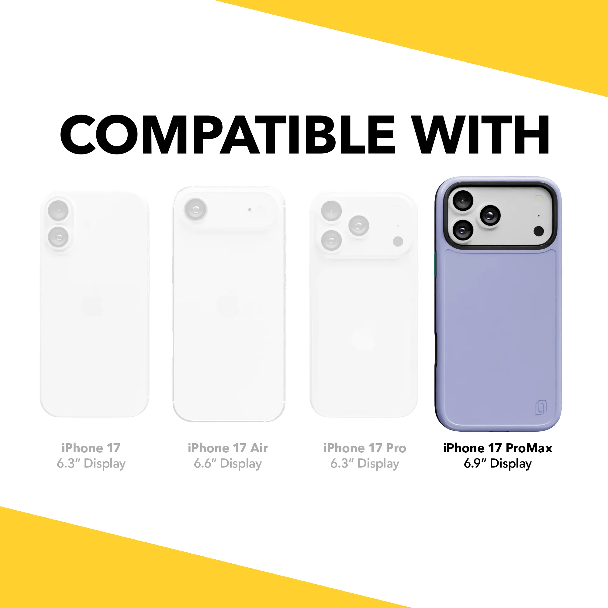 Elegant Texture Shock-Absorbent MagSafe? Case for Apple iPhone 17 Pro Max in Coastal Lilac | Fortitude Series