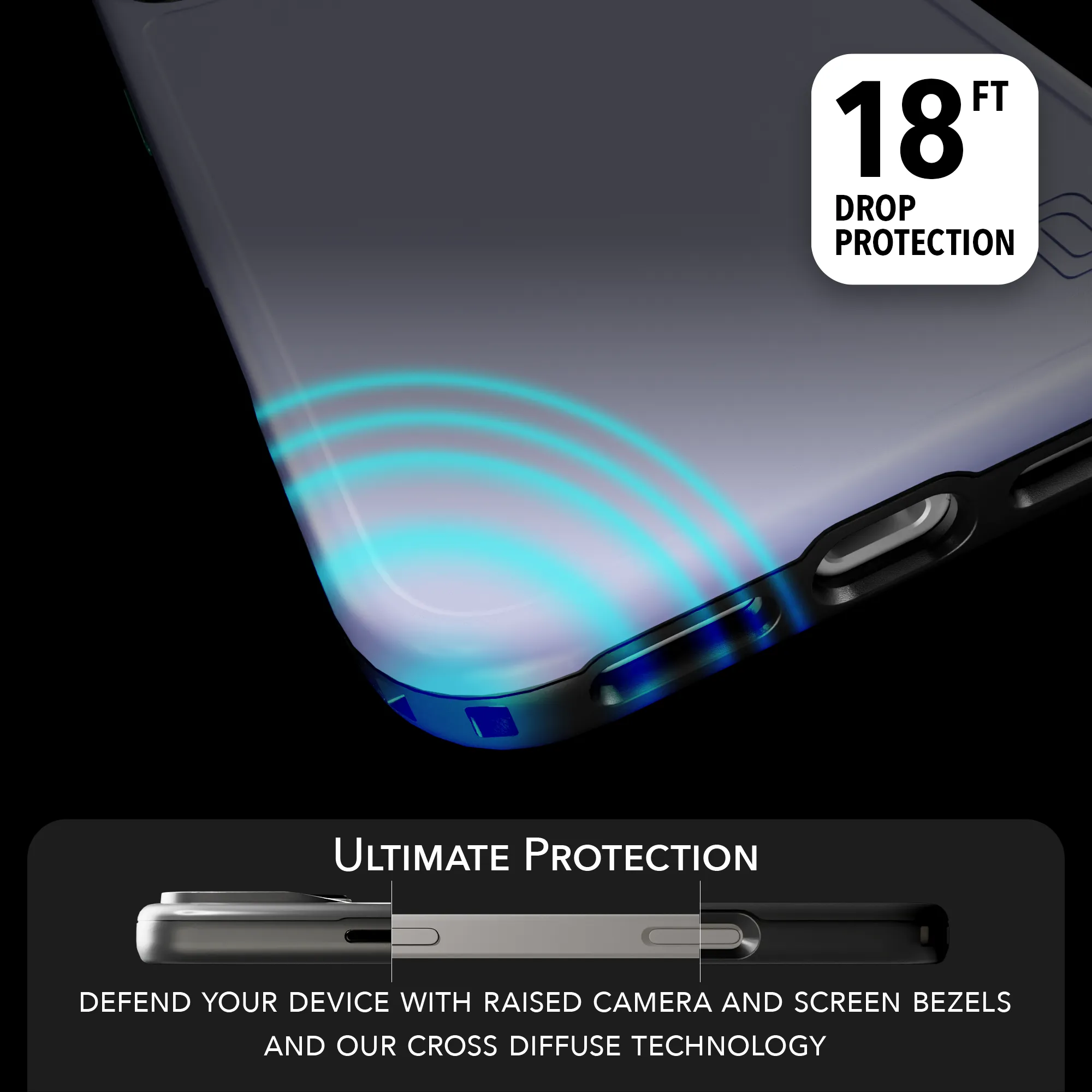 Shock-Absorbent MagSafe? Case for Apple iPhone 17 Pro Max in Coastal Lilac | Fortitude Series Ergonomic form