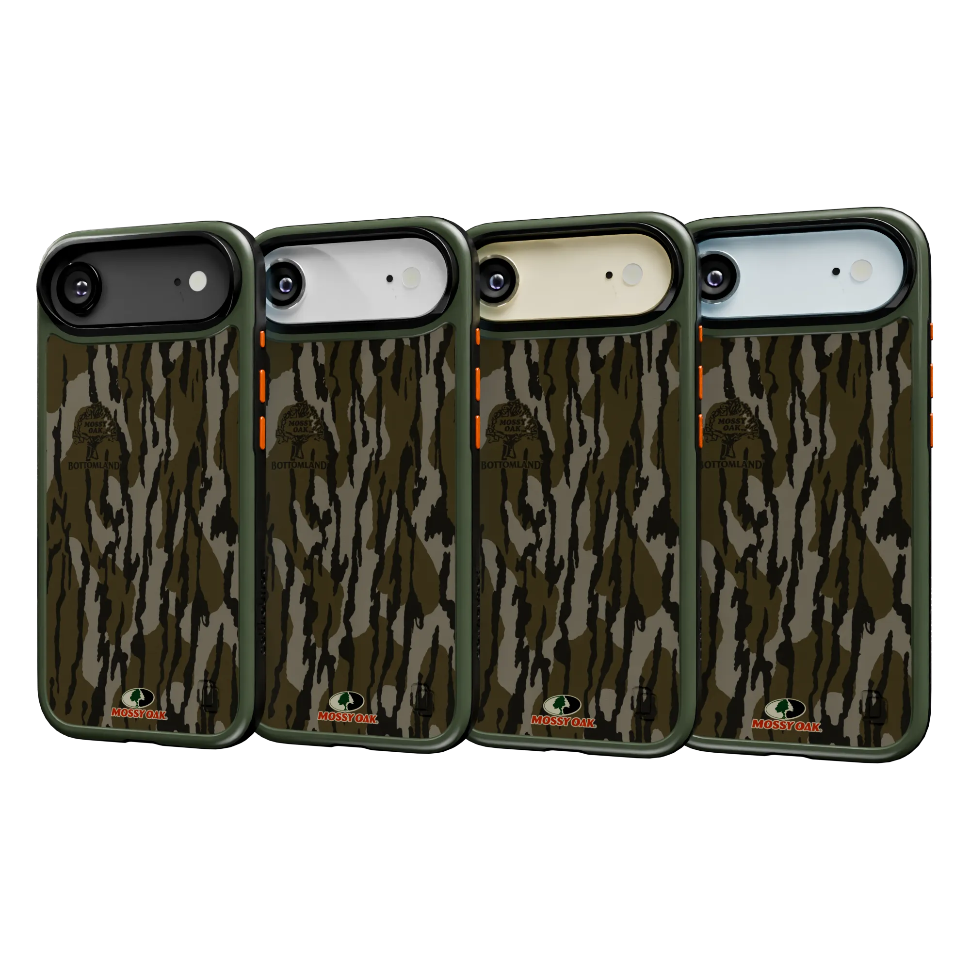 Shock-Absorbent MagSafe? Case for Apple iPhone Air in Mossy Oak Bottomland Camo | Fortitude Series Luxury Finish Texture Sporty Design
