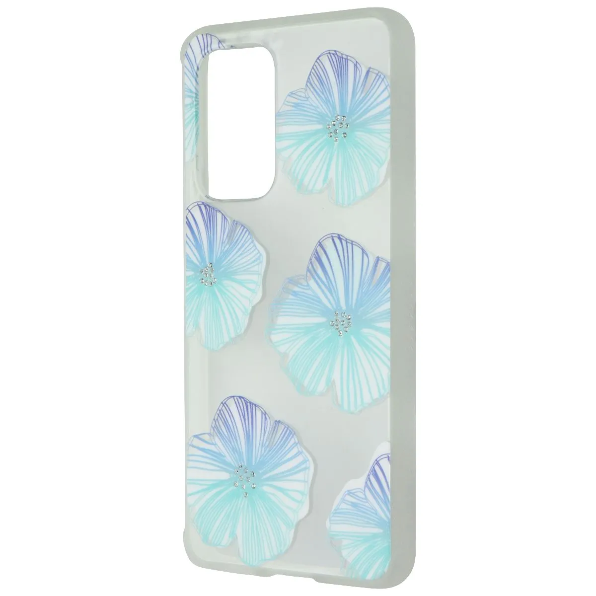Matte Shield Layer Mybat Pro Mood Series Hard Case for Samsung Galaxy A53 5G - Blue Seashell