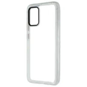 Zizo Surge Series Case w/ Customizable Buttons For Samsung Galaxy A02s - Clear Slim Feel