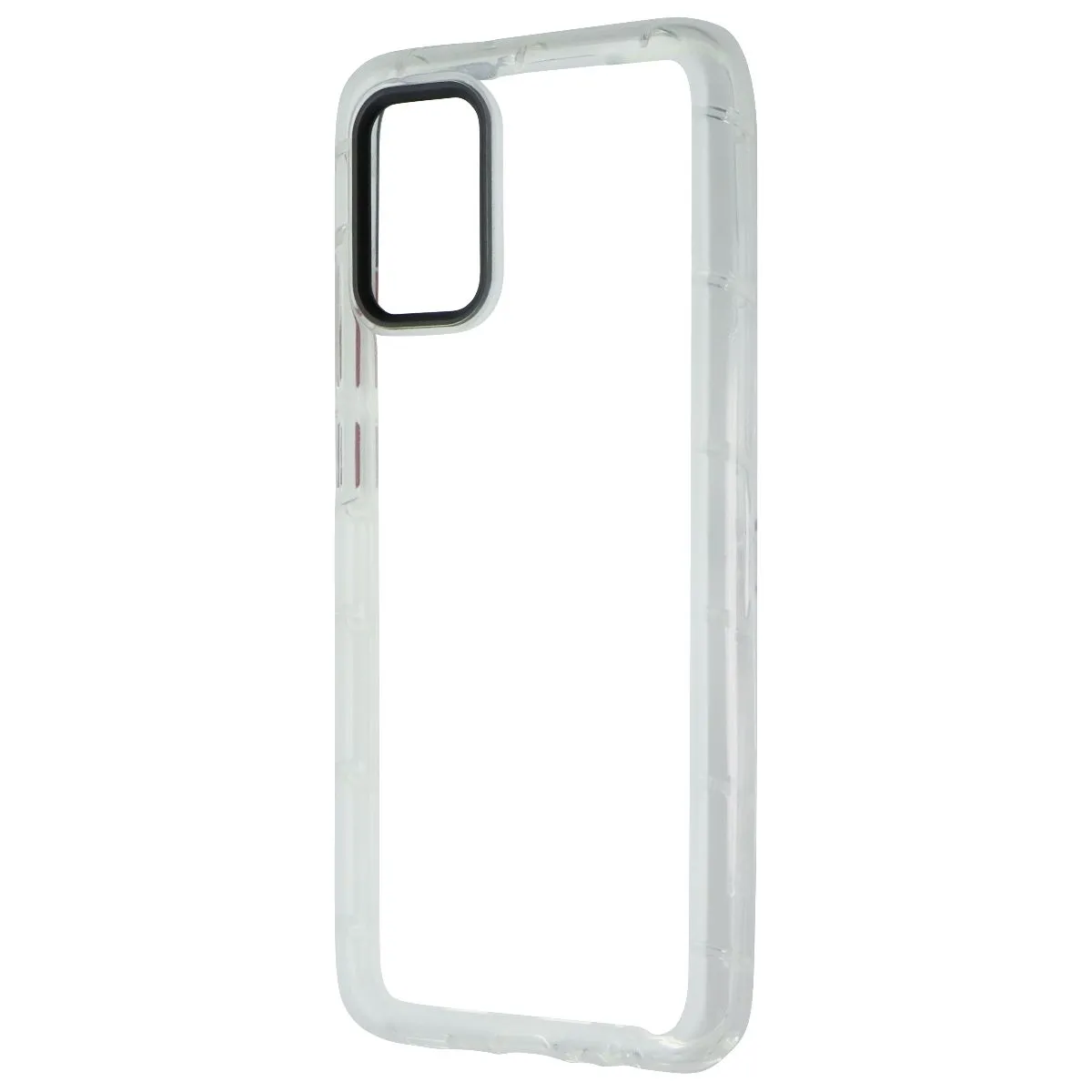 Zizo Surge Series Case w/ Customizable Buttons For Samsung Galaxy A02s - Clear Slim Feel