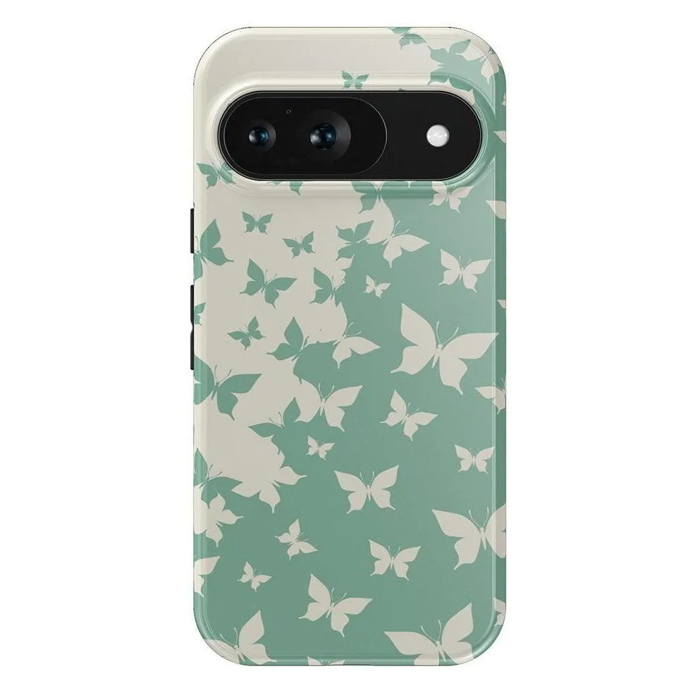 Trendy Finish Butterfly Effect | Sage Colorblock Google Pixel Case