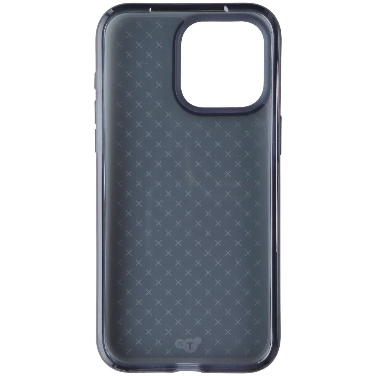 Tech 21 Evo Check Series Case for iPhone 15 Pro Max - Smokey/Black Soft Build Texture Sleek Finish
