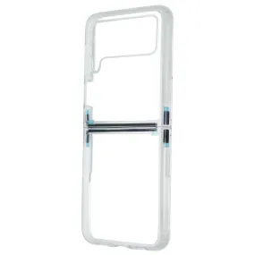 Stylish Cover Tech21 Evo Clear Series Hard Case for Samsung Galaxy Z Flip3 - Clear