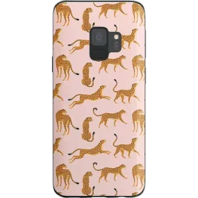 On the Prowl | Pink Leopard Print Samsung Case Premium Protection Polished Touch