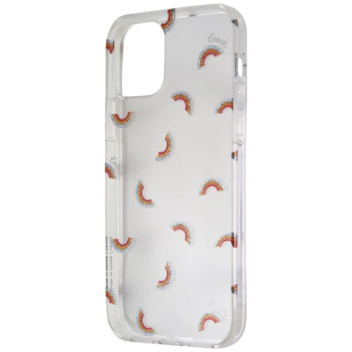 Coach New York Protective Case for Apple iPhone 12 & iPhone 12 Pro - Rainbow Matte Coating