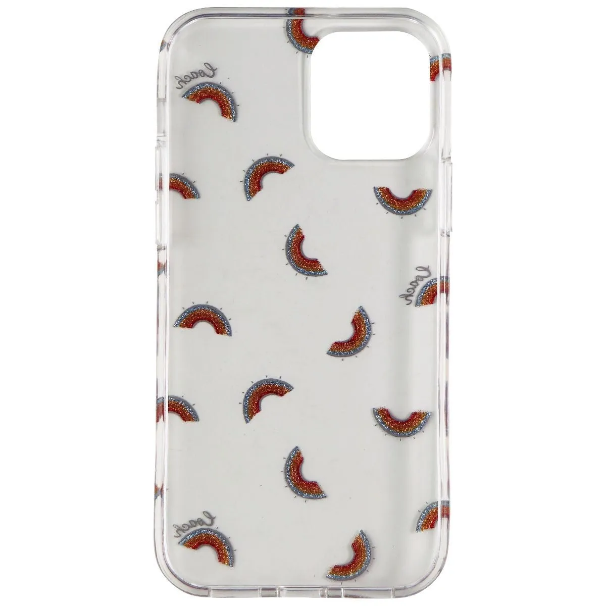 Soft Layered Design Coach New York Protective Case for Apple iPhone 12 & iPhone 12 Pro - Rainbow