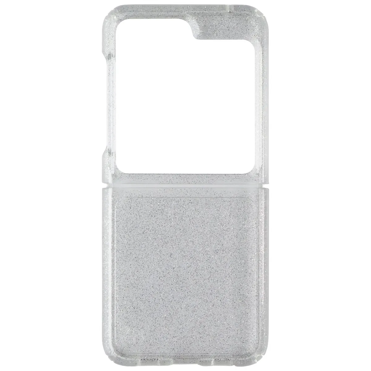 Flexible Feel High gloss Speck Presidio Perfect Clear Case for Samsung Galaxy Z Flip5 - Glitter