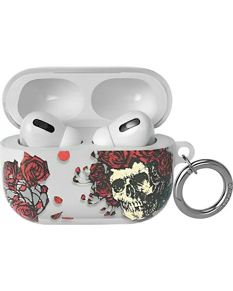 Slim Shield Pro Forever Grateful | Grateful Dead Skeleton Floral AirPods Case Tablet Armor Max Shield travel friendly pad case
